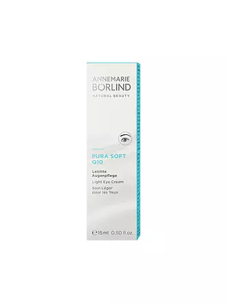 ANNEMARIE BÖRLIND | PURA SOFT Q10 Leichte Augenpflege 15ml | 